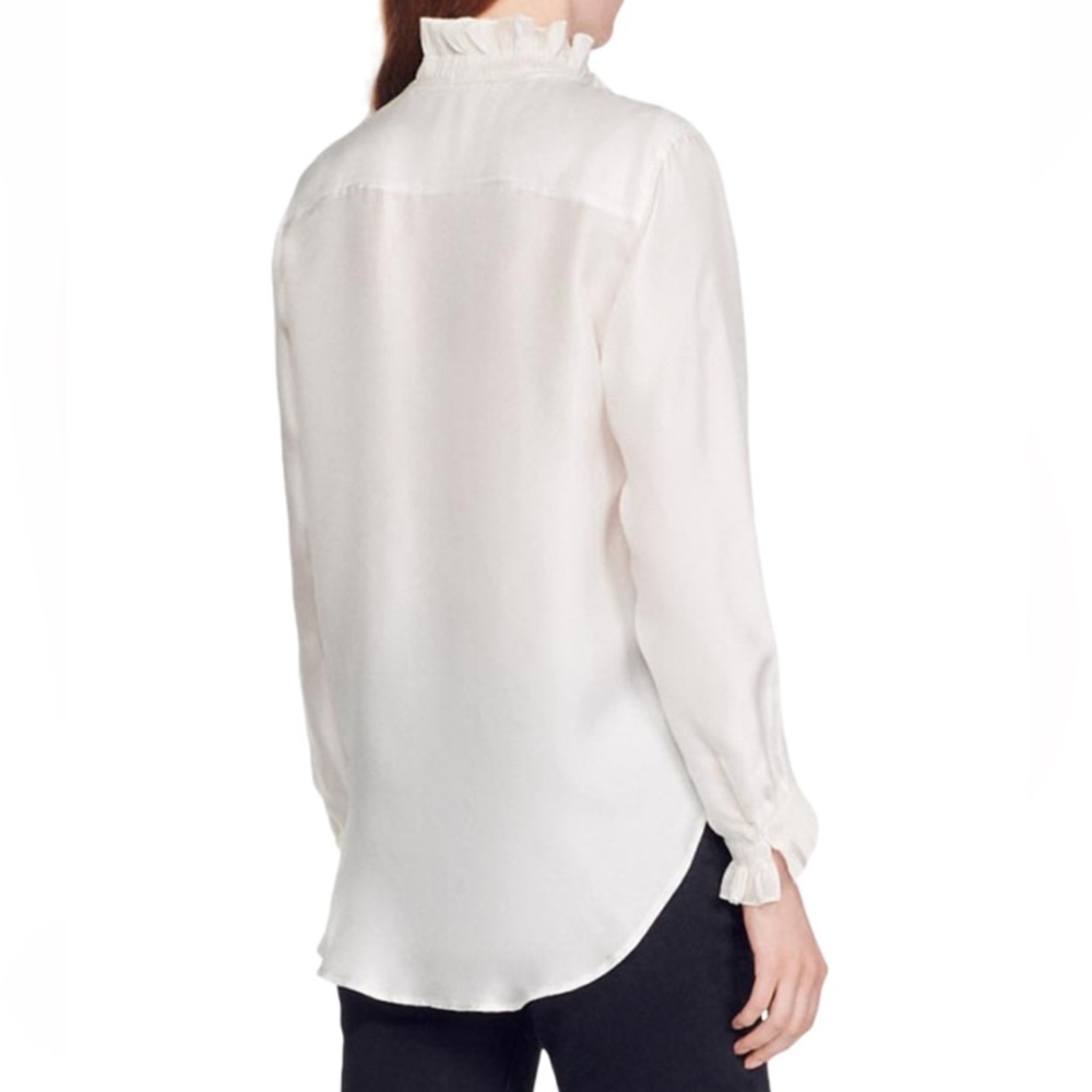Sandro Ruffled blouse - Picture 2 of 6
